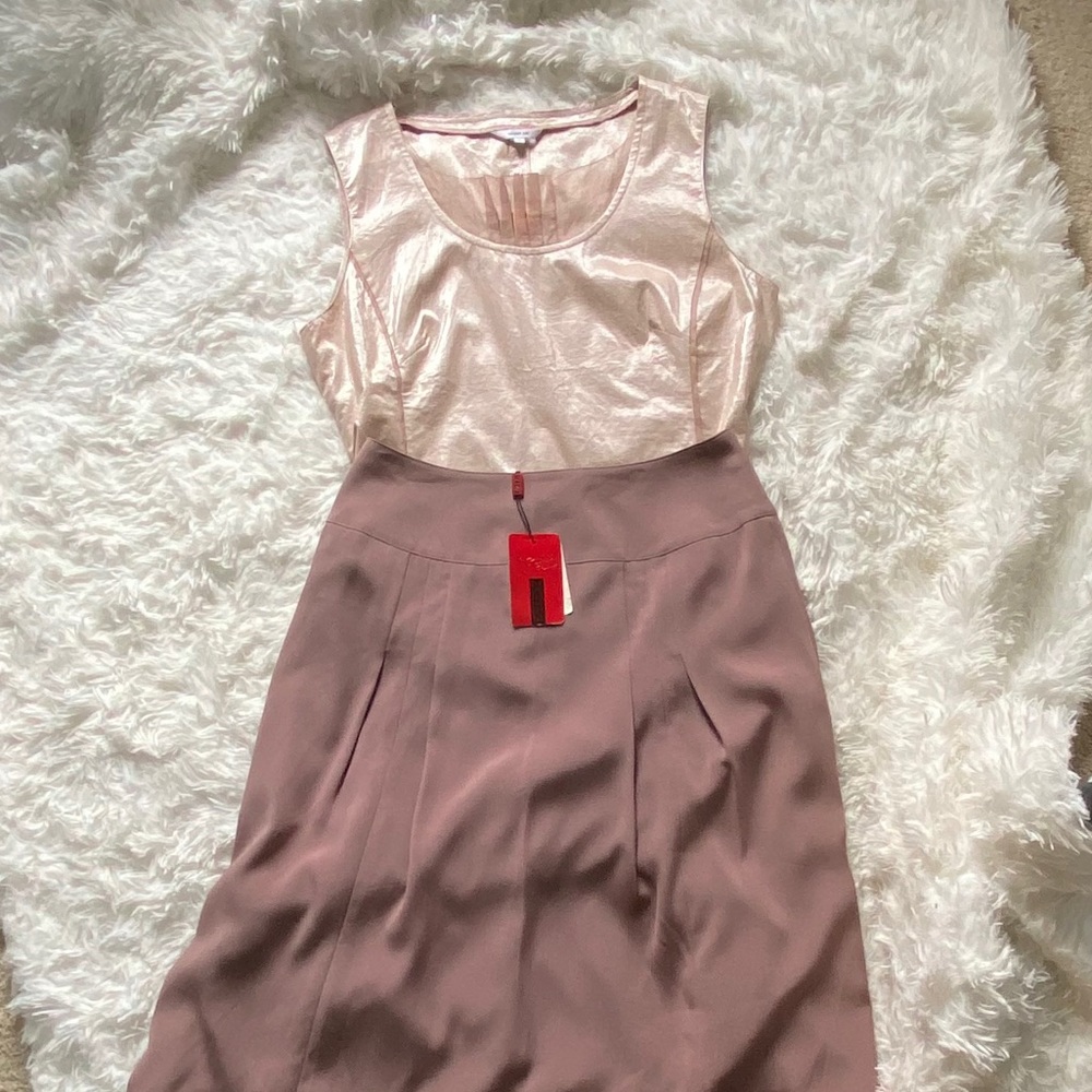 NWT Nadia Lin Designer skirt and top set, midi skirt with blouse, women’s work - Picture 7 of 16